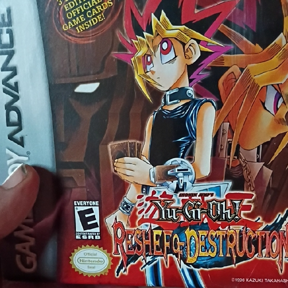 Reshef of Destruction Game Boy Advance Game - Red Cover